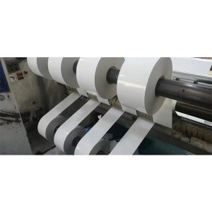 Materiais de etiquetas de papel semibrillante autoadhesivo para impresión offsent e impresión flexográfica con boa calidade e mellor prezo