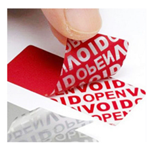 custom printing silver void sticker warranty sticker na walang bisa kung tampered