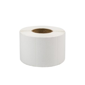 Wite termyske sticker Oanpaste termyske papierlabelsticker Roll Etiquetas De Papel Caliente