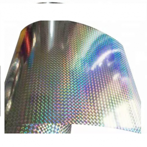 Ang laser label tamper klaro nga hologram Holographic Film sticker nga materyal