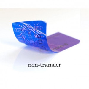 Non Transfer VOID Security Stickers