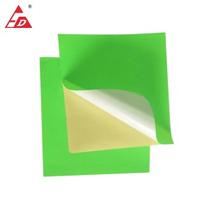 Samolepilni fluorescentni papir za nalepke po meri za zavijanje daril