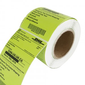 Customized Thermal Adhesive Paper Labels Mailing Packaging Shipping Labels Stickers