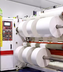 Direkte verkope in die fabriek, pasgemaakte jumbo-rol van PP-sintetiese papier selfklevende materiale