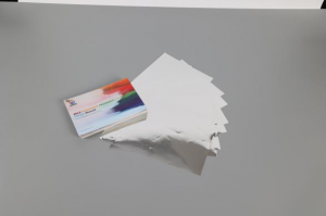 Digital Label Printable 25um Coated Matte Silver PET 80g White Glassine Paper Offset Printing
