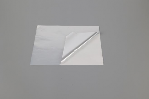 Digitalna nalepka za tiskanje 50um prevlečen mat srebrni PET 140g bel steklanski papir ofsetni tisk