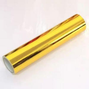 Струйный этикетка 100gsm жалтырак алтын алюминий фольга кагазы Офсеттик басып чыгаруу үчүн