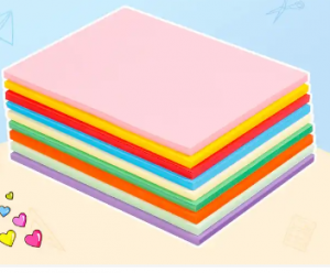 15 Krāsu vairumtirdzniecība amatniecības papīrs A4 izmēra konstrukcijas krāsains papīra loksnes kartona paliktnis