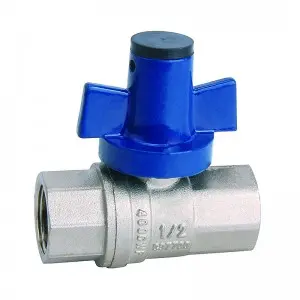 BRASS BALL VALVE WITH FULL BORE.