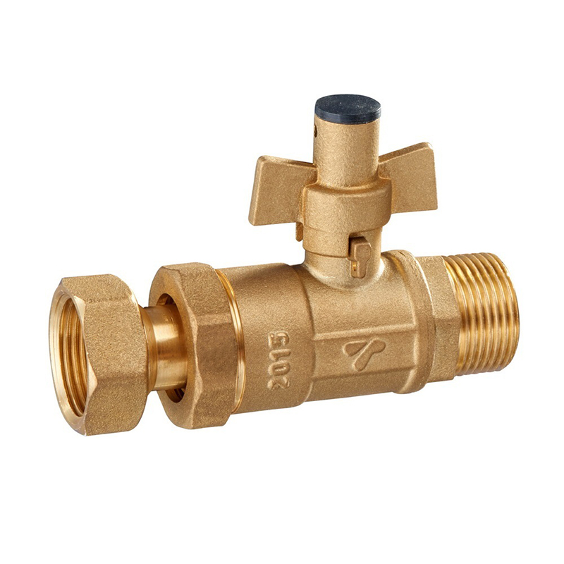 Art.TS 3012 Lockable watermeter valve with telescopic formation