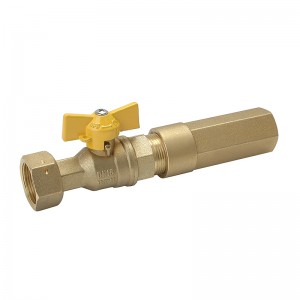 Art. TS-902 Brass Gas Ball Valve With Full Bore