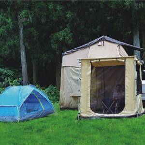 Ročno zložljiv strešni šotor