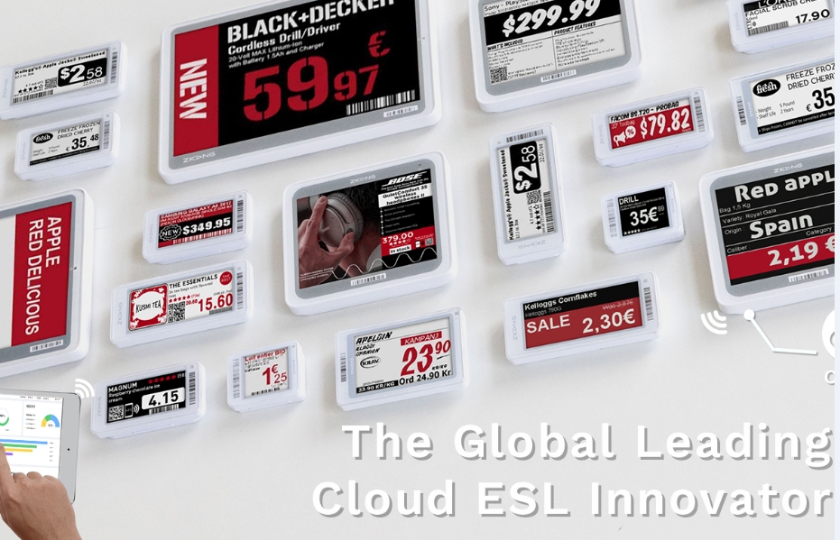 Apa ESL (Electronic Shelf Labels)?Piye cara kerjane?