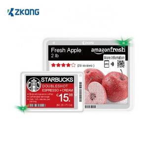 Etiqueta de precio digital zkong E-INK BLE 5,0 etiqueta electrónica NFC para estante minorista supermarket
