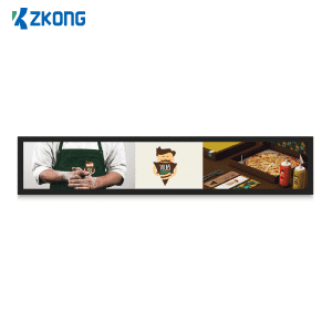 Zkong všetky veľkosti 23 palcov 35 palcov 55 palcov 65 natiahnutý reklamný prehrávač LCD displej s dotykovou obrazovkou s digitálnym značením