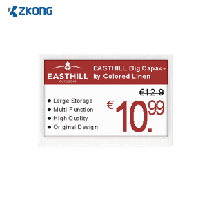 ESL price display tag 7.5 ka pulgada nga E-ink BLE Electronic shelf price label