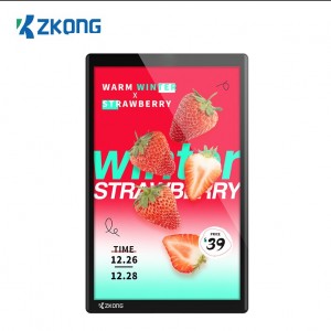 Zkong Sparkle 10,1" LCD-skjerm digital skilting elektronisk skjerm for annonsering