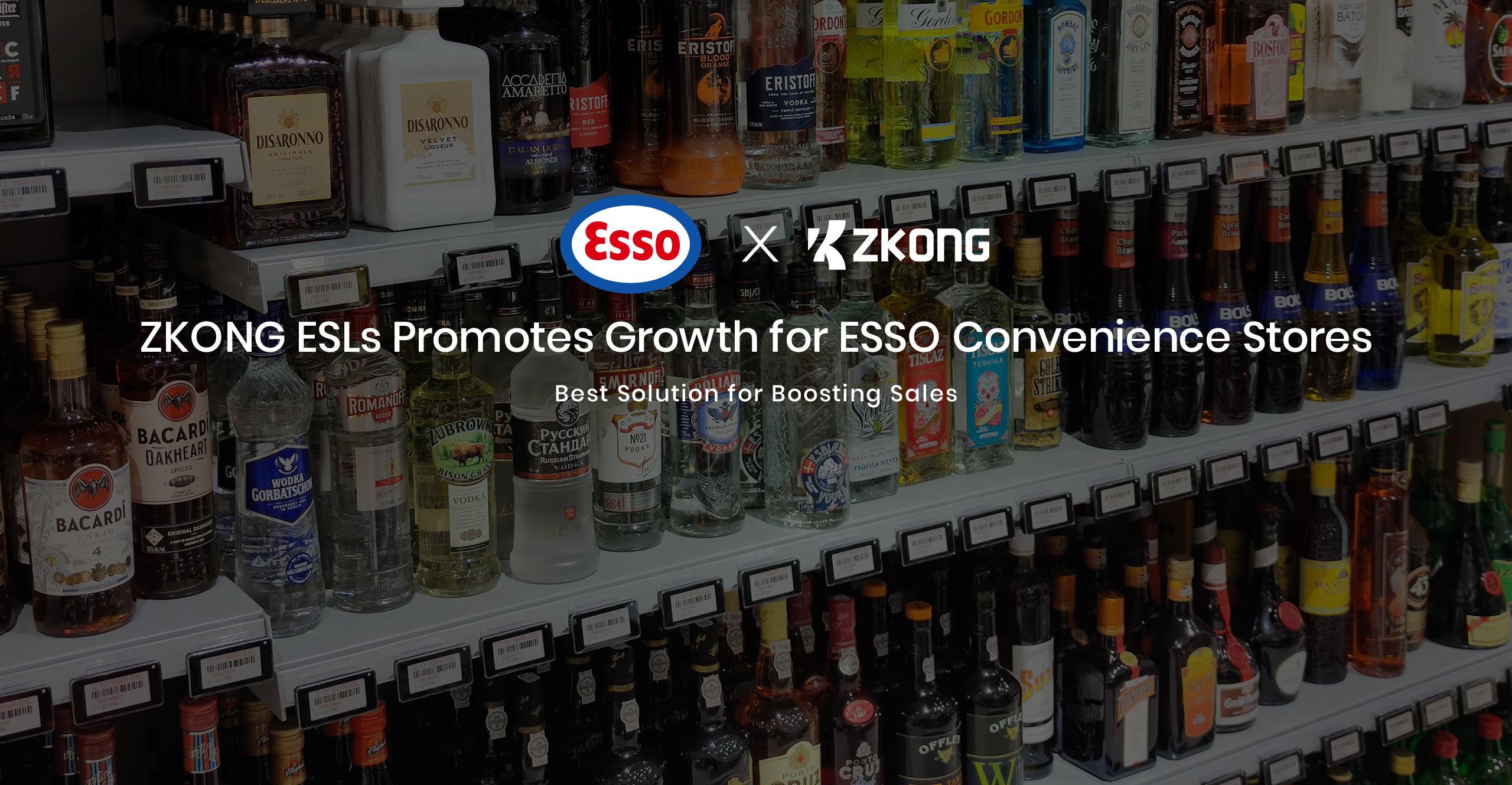 ZKONG ESLs fremmer vekst for ESSO nærbutikker