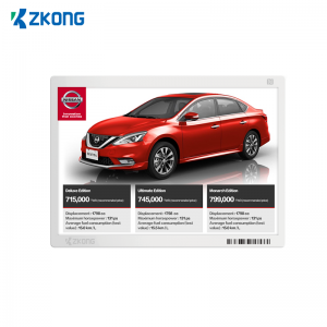 Zkong Customized 11.6 Inch ຍີ່ຫໍ້ເອກະຊົນ Electronic ຜະລິດຕະພັນ Acrylic Display Stand ລາຄາ