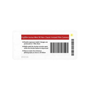 Zkong e-ink priis label foar keamertemperatuer elektroanysk planke label esl priiskaartsje