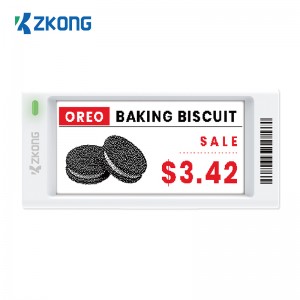 Zkong Smart E Ink Wifi Esl elektronička naljepnica na policama Digitalni prikaz cijene za supermarket
