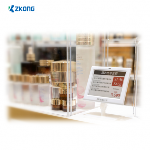 Zkong Hot Sale In-Store Price Shelf Label 4.2 Supermarket Electronic Shelf Label NFC Price Tags