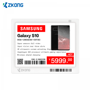 Zkong 5.8 դյույմ Electronic Shelf Label Manufacturer Smart display Price Tag մատակարար ESL