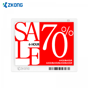Zkong 5.8 pulzier Elettroniku Shelf Tikketta Manifattur Smart display Price Tag Fornitur ESL