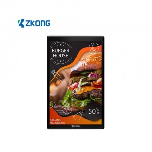 Zkong 10,1 tuuman kaksipuolinen LCD-näyttö Wifi Tft digitaalinen mainosnäyttö LCD-näytön valmistaja