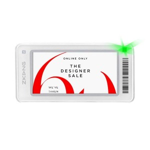 Zkong prezioen etiketa digitalak txikizkako apal elektronikoen pantaila handizkako etiketa elektronikorako