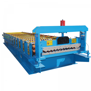 850 corrugated roof sheet roll forming machine