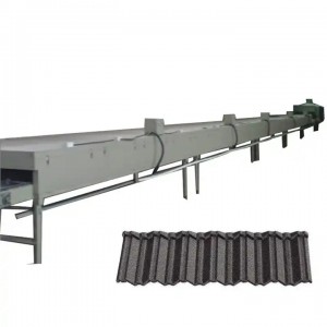فروش ماشین آلات تشکیل دهنده سقف فولادی سنگ داغ با پوشش سنگ داغ خط تولید سند بلاست