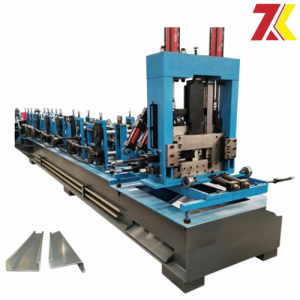 ZKRFM C Purlin Профілеўтваральная машына C Channel Roll Form Machine C Channel Making Machine