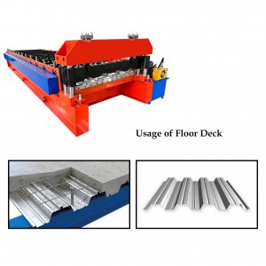 High Strength Floor Deck Full Automatic Roll түзүү Machine