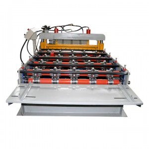 Krivilni stroj Stroj za izdelavo valovitih strešnih plošč