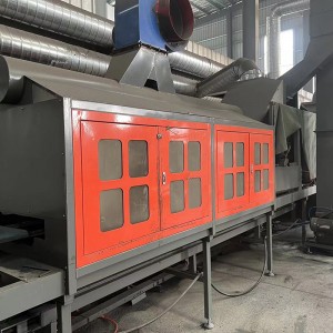 Makinë për prodhimin e tjegullave metalike të veshura me gurë çeliku me ngjyra e prodhuar në Kinë