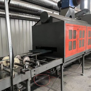 Máquina de fabricación de tellas metálicas revestidas de pedra de aceiro de cor feita en China