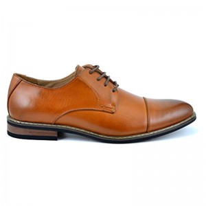 Men's Dress Shoes Formele Cap Toe Oxford Comfortable