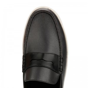 Sapatos casuais masculinos de couro de luxo de alta qualidade