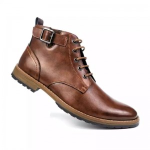 Men Winter Boots Factory စိတ်ကြိုက်အမျိုးသားများအတွက် Chelsea သားရေဂါဝန်ဖိနပ်