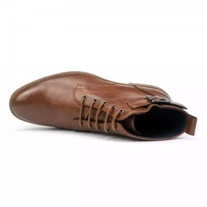مردوں کے موسم سرما کے جوتے فیکٹری اپنی مرضی کے مطابق چیلسی چمڑے کے لباس کے جوتے مردوں کے لیے