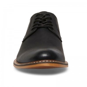 Hominum Comfort Shoes Synthetics Oxfords Black