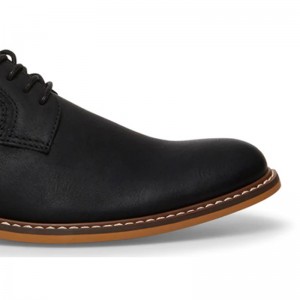 Чоловіче комфортне взуття Синтетика Оксфорди чорні