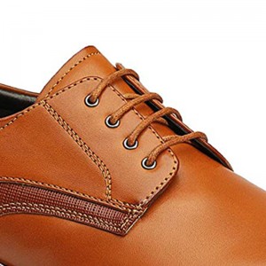 Klassischer Stil, Burgunderrot, Schnür-Oxford-Schuhe mit spitzer Zehenpartie für Herren