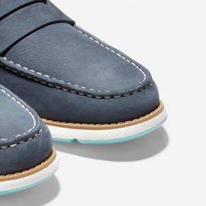 Slip Fesyen Gaya Baharu Pada Flat Kasual Loafers Kulit Suede Untuk Lelaki