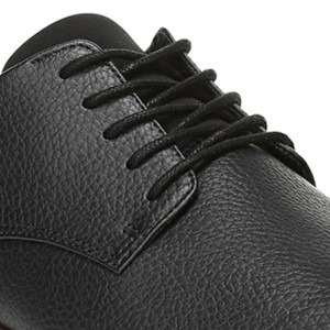 Nhà sản xuất giày trang trọng màu đen Derby da tùy chỉnh dành cho nam giới