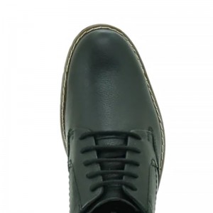 New Fashion Trend Wholesale Lace-Up Stock Men Leather Shoes