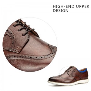 Leather Wedding Men Oxfords Formal Shoes