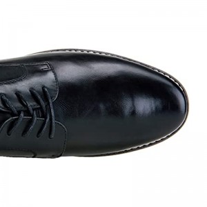Oxfords Brown valódi bőrcipők Férfi vezetőcipők