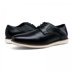 Oxfords Brown Genuine Leather Sapatos Mga Lalaki nga Nagmaneho nga Sapatos